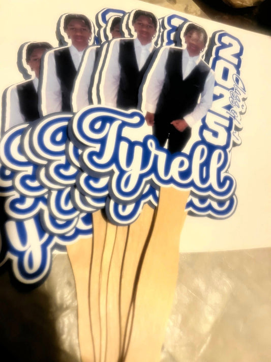 Stole and Fans Bundle