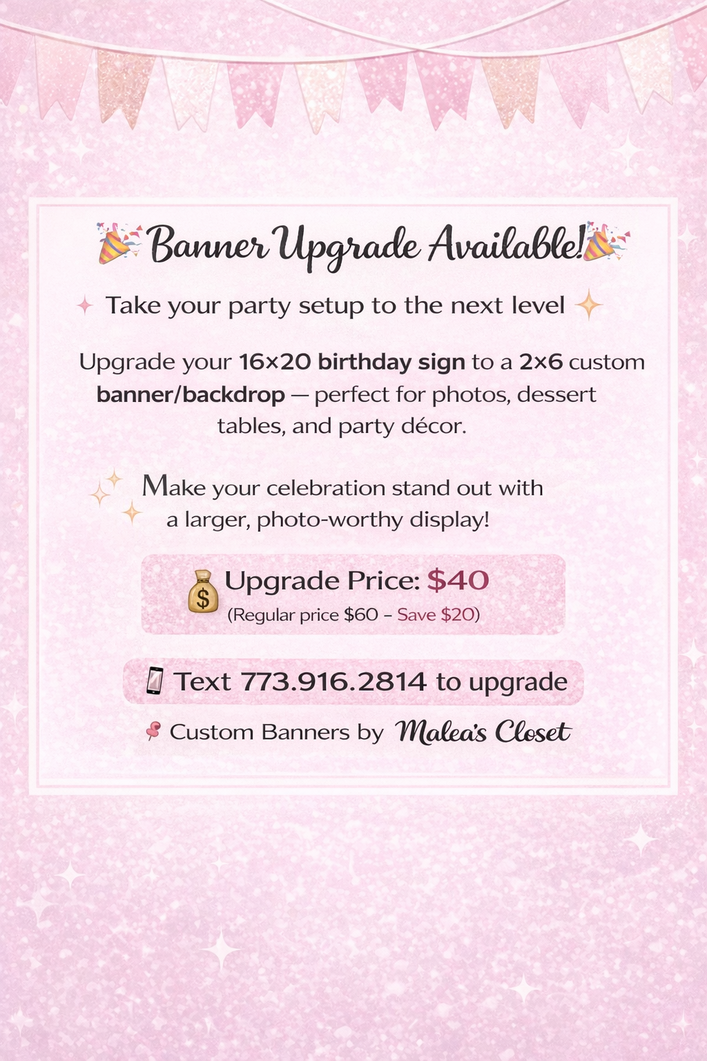 $60 Party Essential Package